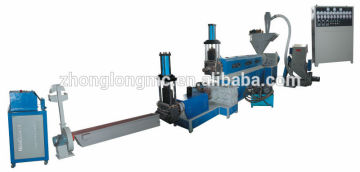 waste plastic recycling granule making machine