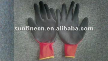 Wrinkles latex gloves cotton gloves