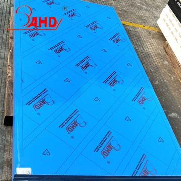 Maat 4x8 dikte blauw pe hdpe blad