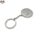 Commerce de gros métal personnalisé Anime lettre Logo Keychain