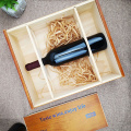 Caja de regalo de embalaje de vino de madera