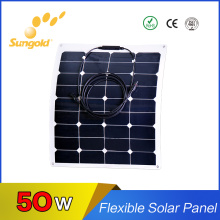 Flhigh Efficiency Sunpower Cell Exible Solar Panel 50W