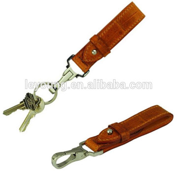 Wholesale Metal Leather Key Chain Custom Key Holder