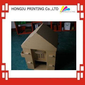 Folded corrugated Pet House,Dog House,pet play house