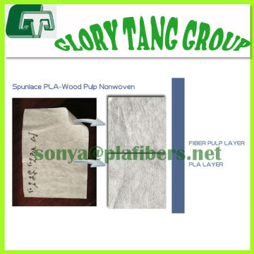 PLA wood pulp wet wipes