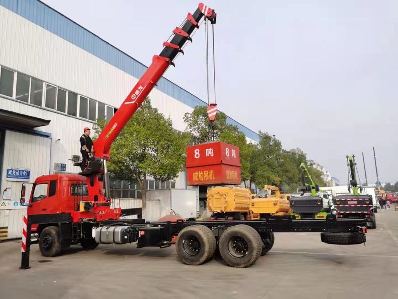 4x2 Lift Truck Crane رخيصة الثمن شاحنة بيك اب هيدروليكية صغيرة