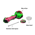 XY104SJ06-G SILICONE HOOKAH PIPES SMOKING RABACCO