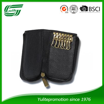 2014 popular zipper Key holder with Fob