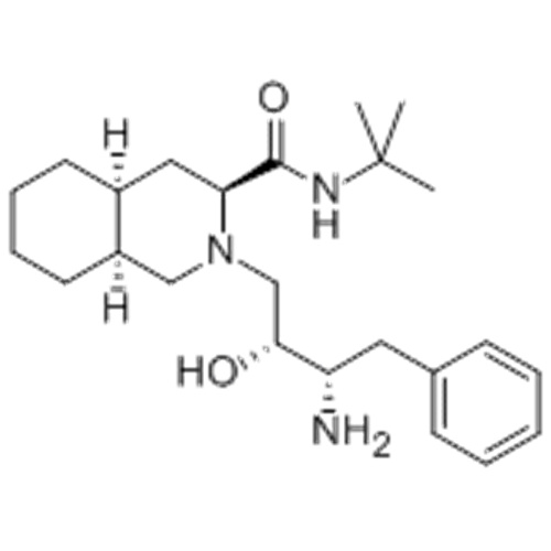 (3S, 4a, 8aS) -2-[(2R, 3S) -3- 아미노 -2- 하이드 록시 -4- 페닐 부틸] -N-tert- 부틸 데카 하이드로 이소 퀴놀린 -3- 카르 복스 아미드 CAS 136522-17-3