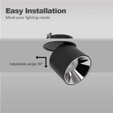 Modern Decoration Foldable Adjustable Recessed LED Downlight