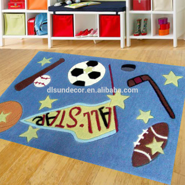 cute shaggy road children carpet wth pattern