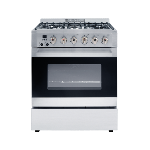 Freestanding Electric Oven With Glass Lid
