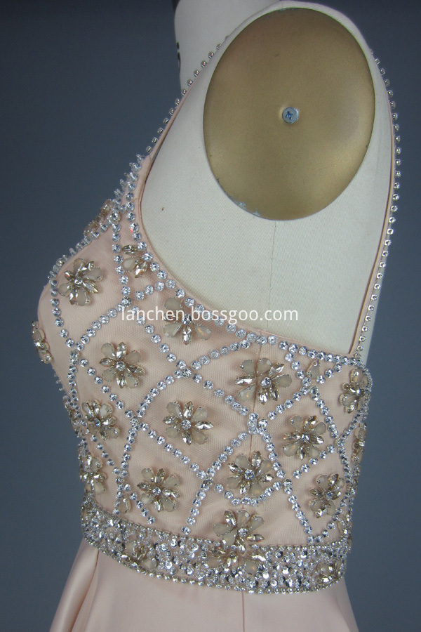 prom dress beading