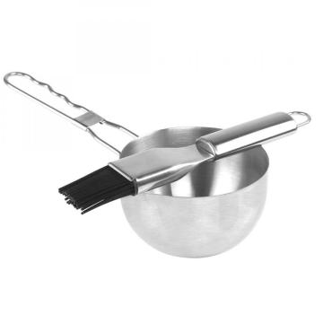 BBQ Basting Sauce Pot Set With Basting Brush