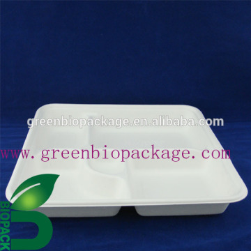 Disposable fast food tray, compartment food trays