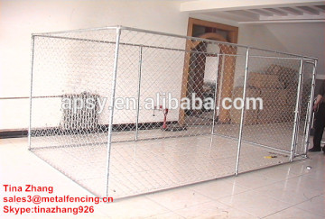 Metal Wire Dog Cage/large dog cage/commercial dog cage