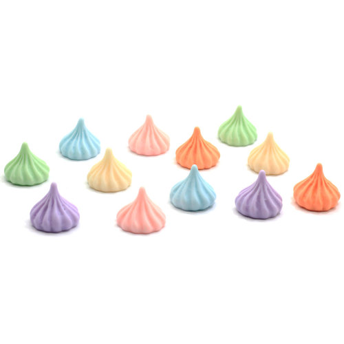 Vente chaude Mini résine sucre bonbons flatbacks décor à la maison Miniature alimentaire artisanat ornement jardin fée bricolage