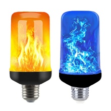 2024 Decoration LED Flame Effect Light Bulb - E27 E26 B22 Flickering Flame Lamp