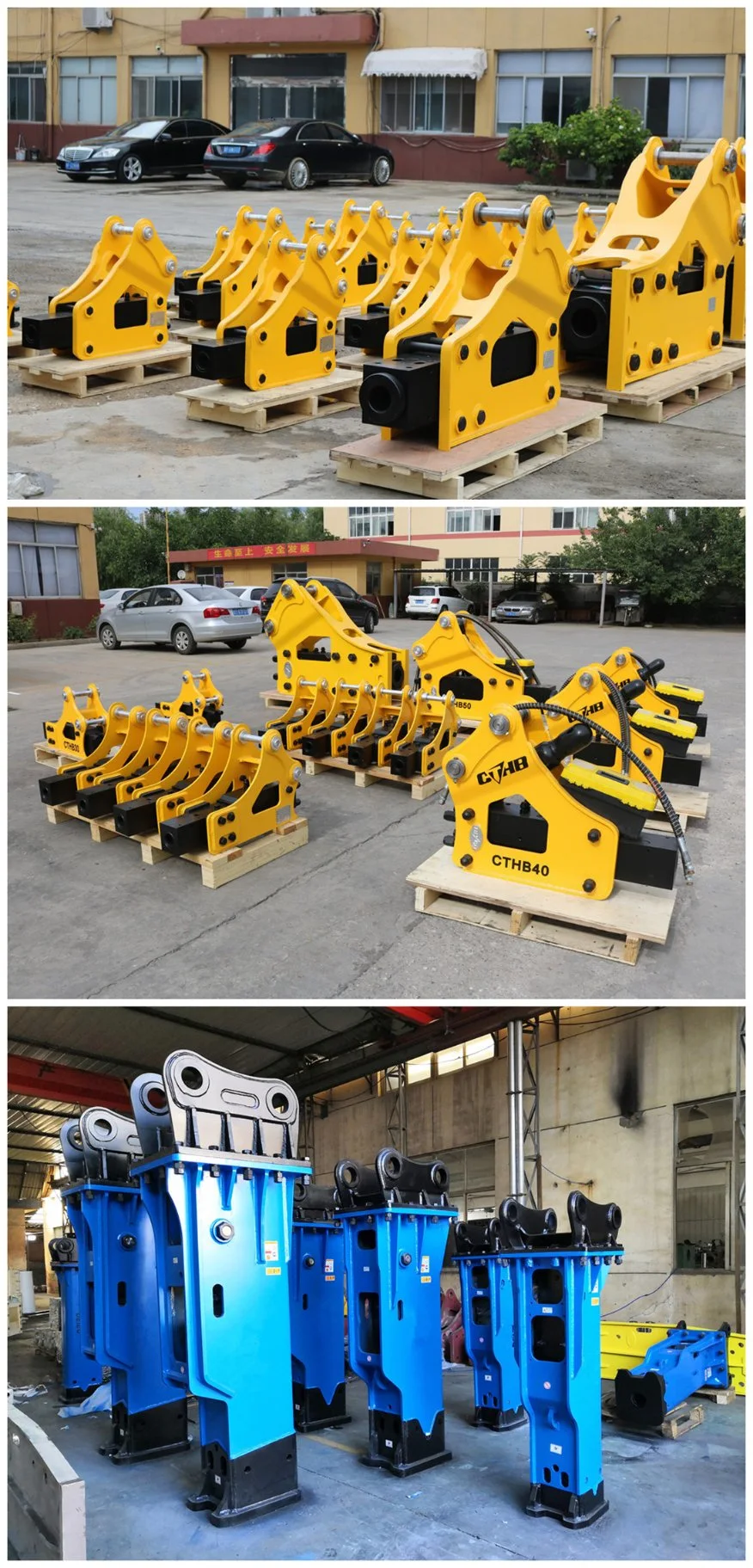 Excavator Hydraulic Demolition Hammer Breaker for Concrete