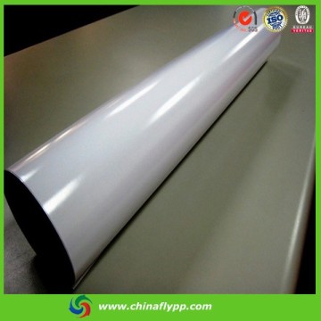 alibaba china products glossy surface pvc advertising PP synthetic paper manufacturing