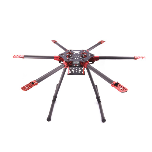 HF700mm hexa carbon fiber copter กรอบพับได้