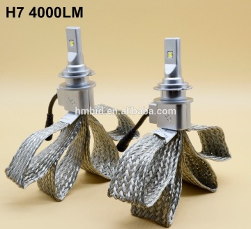 Hot sell 12V/24V H7 40W 4000LM C ree h7 led headlight bulb