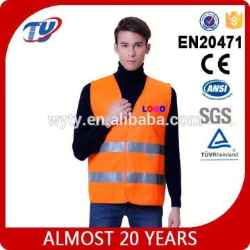 work safety vest with logo