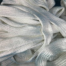 Glass Fibre/ Fiberglass braided sleeve for hose insulation protection