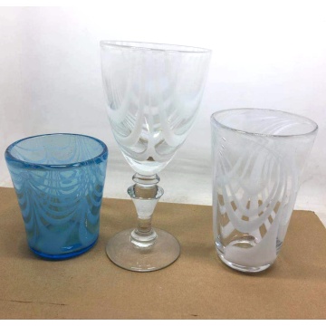 modernes Weinglas Hiball Glas Becher Set