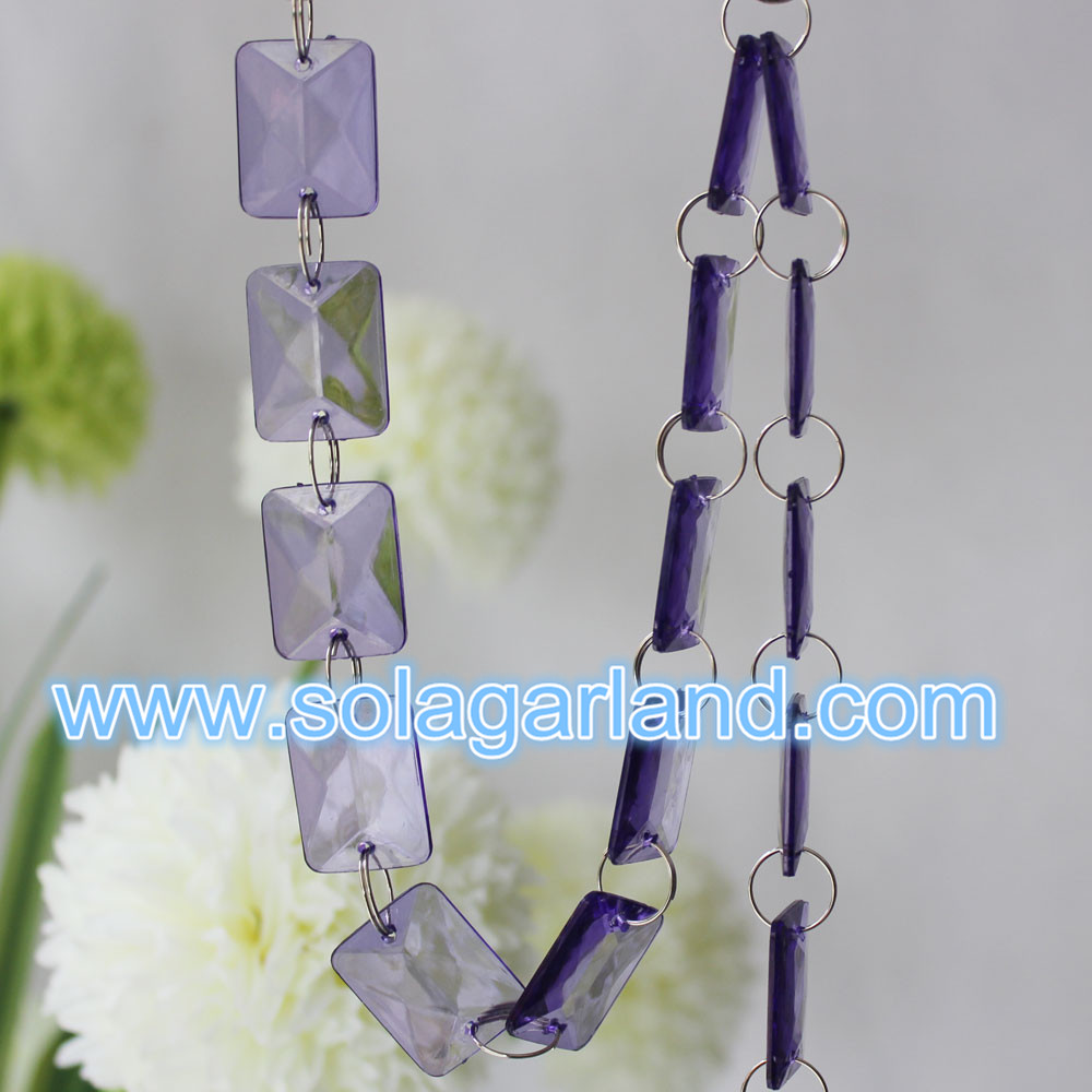 Acrylic Crystal Beads Chain