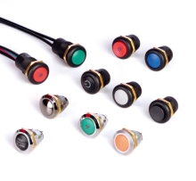 16mm IP67 Waterproof Pushbutton Switch