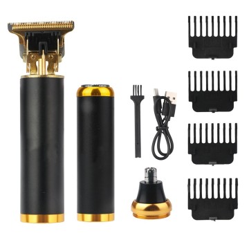 Washable 3-in-1 Rechargeable Nose and Ear Hair Trimmers & Clippers