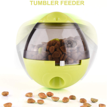 Tumbler juguete automático del alimentador de mascotas