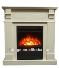 MDF Insert Electric Fireplace With Mantels