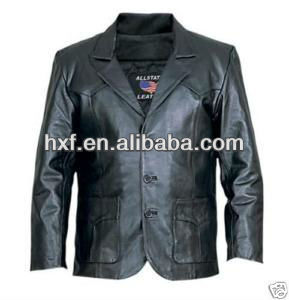 mens leather dress jacket