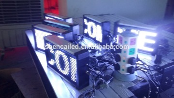 TP10 semi-outdoor white led display screen