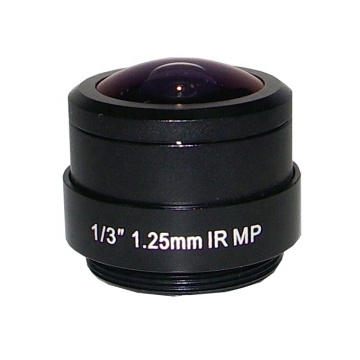 1.25mm 1/3\" Megapixel CS Mount Fisheye Lens