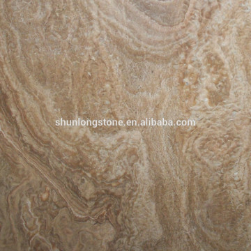 Imperial Wooden marble slab,Golden marble tile