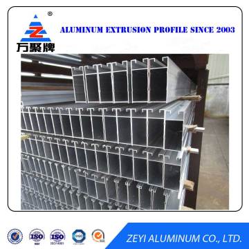 Powder coating aluminum shutter for sliding door