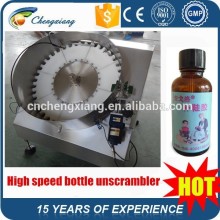FREE SHIPPING full automatic bottle unscrambler,unscrambler for plastic bottle,automatic unscrambler(factory price)