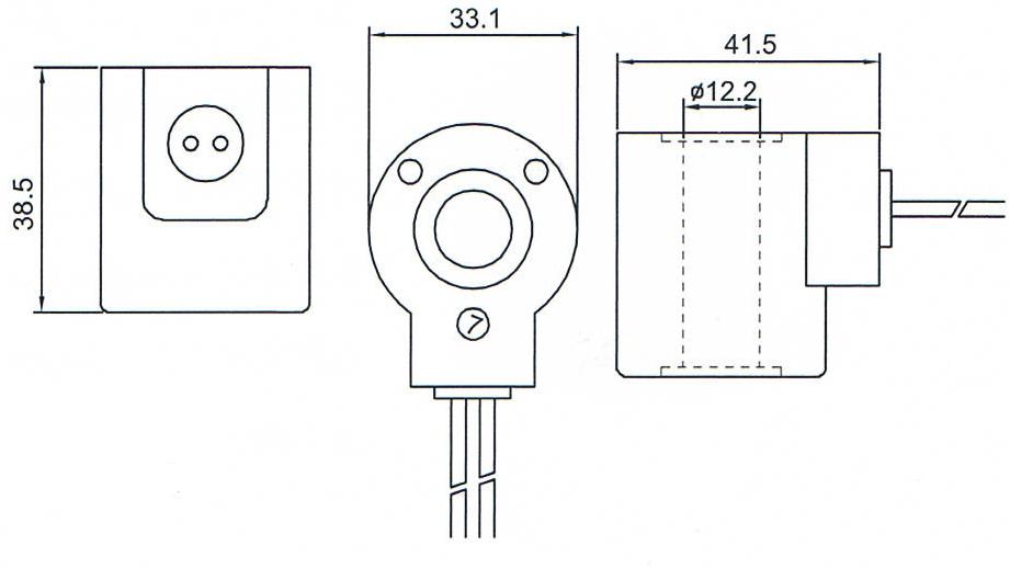 Dimension of BB12238507 Solenoid Coil: