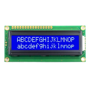1602 LCD Display Screen - 2x16 Character Monochrome LED Backlit Alphanumeric LCD i2c