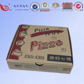 Manufacturer cardboard food packaging box,clear food packaging pizza box