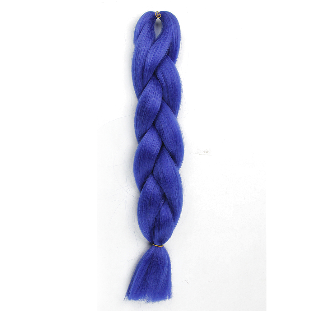 24" 100g Expression Jumbo braiding hair Braiding Hair Purple Green synthetic hair braiding 29colors