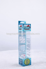custom transparent plastic folding box, transparent plastic packing box
