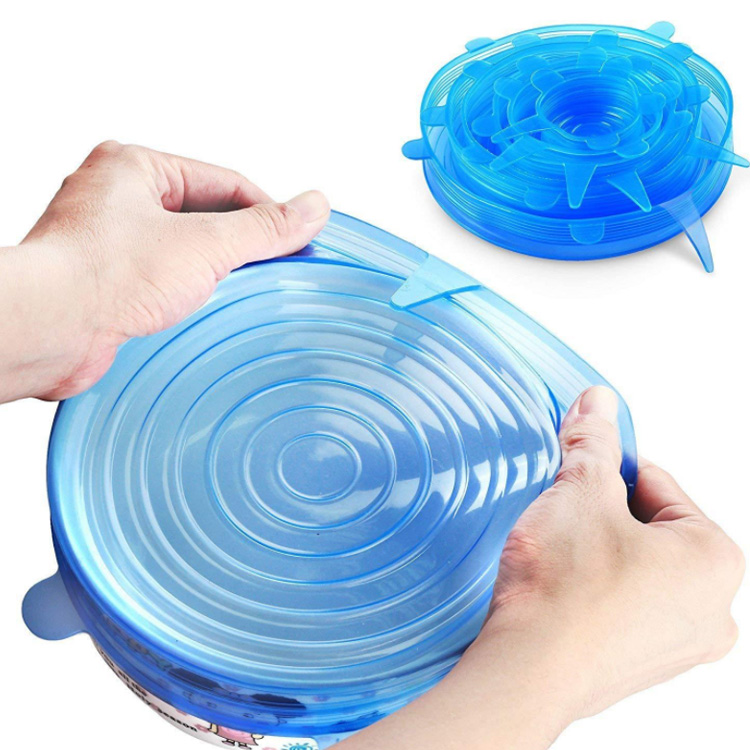 NINE STAR Hot Selling High Quality Professional Stretch Lid Non Spill silicone cup lids reusable