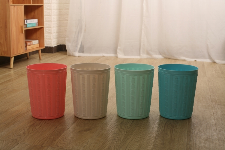 Newest Indoor Sorting Trash Can Indoor Household Plastic Trash Bin Sorting Garbage Can