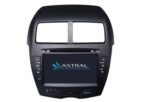 800*480 Lcd Car Audio Video Peugeot Navigation System / Dvd Player For Peugeot 4008