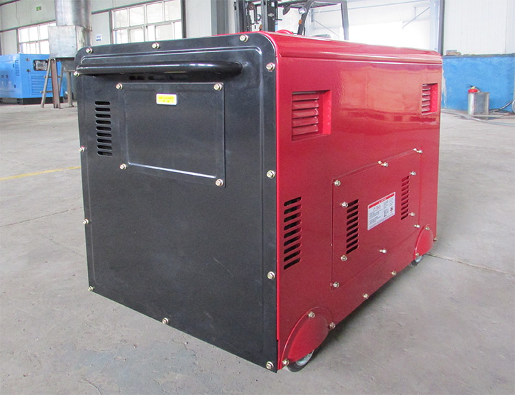 sale well CE ISO mini diesel generator 5kw 3phase silent hotel backup