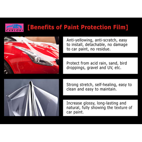 Paint beskermjende film coating